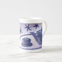 ...お茶の時間….アートbyジュッタ・ゲイブリエル…