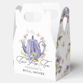 お茶の時間 フラワーブライダルシャワー フェイバーボックス (オープン)