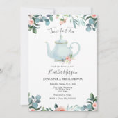 お茶の時間 ブライダルシャワー招待状 招待状 (正面)