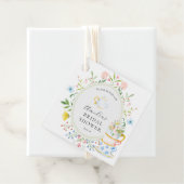 お茶の時間 ブライダルシャワー ファンシー ワイルドフラワー フェイバータグ (インサイチュ)