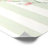 お茶の時間 ブライダルシャワー ワイルドフラワー ポスター (角)