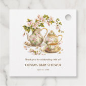 お茶の時間/ベビーは赤ちゃんシャワーを醸造 フェイバータグ (裏面)