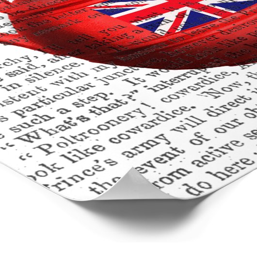 お茶の時間 ポスター (角)