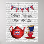 お茶の時間 ポスター (正面)
