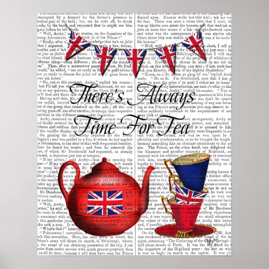 お茶の時間 ポスター (正面)