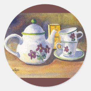 お茶の時間 ラウンドシール