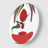 お茶の時間 ラージ壁時計 (傾斜)