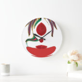 お茶の時間 ラージ壁時計 (ホーム)