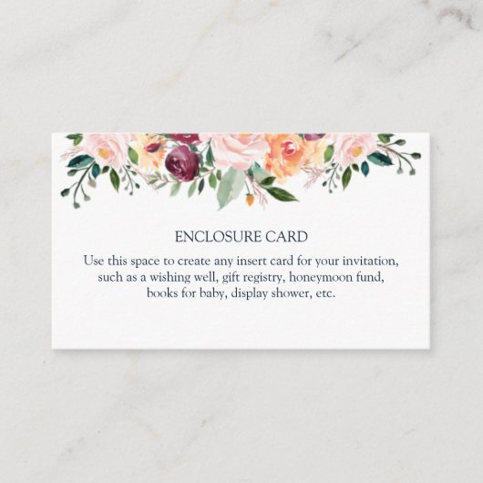 お茶の時間 封入カード エンクロージャーカード (正面)