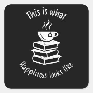 お茶の本 – Happiness Tealover Gift スクエアシール
