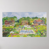 お茶の準備 ポスター (正面)