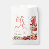 お茶の花の誕生日 フェイバーバッグ (正面)