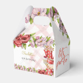 お茶の花の誕生日 フェイバーボックス (裏面サイド)