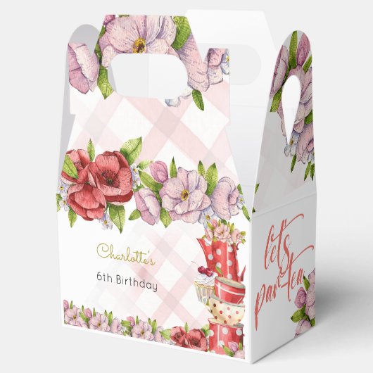 お茶の花の誕生日 フェイバーボックス (オープン)