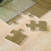 お茶の設定フォトオーバーヘッドビュー ジグソーパズル (側面)