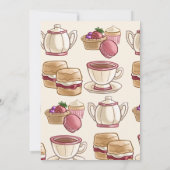 お茶の誕生会 招待状 (裏面)