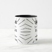 お茶の誕生日マグカップ、おかしなマグカップ、ギャグマグカップおもしろい、 マグカップ (中央)