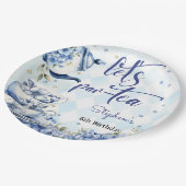 お茶の誕生日祝おう子供へ ペーパープレート (アングル)