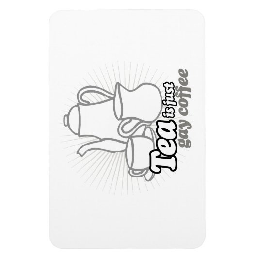 お茶はゲイ マグネット (縦)