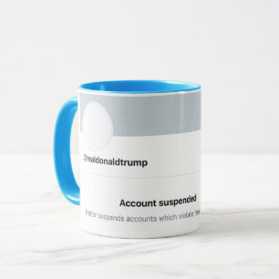 お茶は何だ?トランプがツイッターで禁止 マグカップ