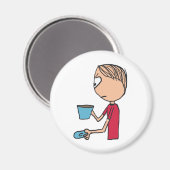 お茶は嫌いだ マグネット (正面/裏面)