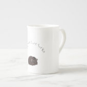 「お茶は私が必要としているだけ」とVoleは言った。 ボーンチャイナマグカップ (正面右)