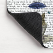 お茶わんの中のフクロウ マウスパッド (コーナー)