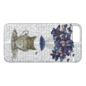 お茶わんの中のフクロウ Case-Mate iPhoneケース (裏面(横))