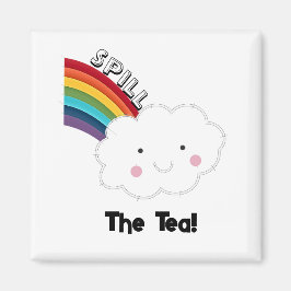 お茶をこぼす マグネット