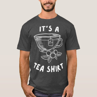 お茶を愛する人におもしろい贈るティーシャツ Tシャツ