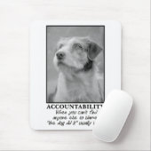 お茶を犬に預けなさい マウスパッド (マウス)