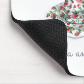 お茶を飲み、それが茶のスローガン引用文、ヴィンテージ マウスパッド (コーナー)