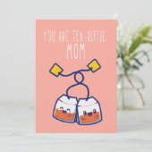 お茶を飲むお母さんデイカード シーズンカード (スタンド正面)