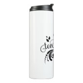 お茶を飲む人、お茶を愛する人への贈り物 タンブラー (回転左)