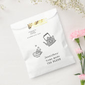 お茶を飲む |お気に入りパーソナライズされたバッグ フェイバーバッグ (封をした状態)