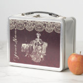 お茶を飲む メタルランチボックス (インサイチュ)