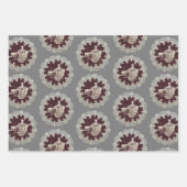 お茶を飲む ラッピングペーパーシート (正面3)