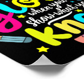 お茶を飲めば光が出る ポスター (角)