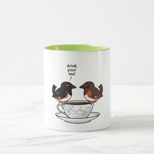 お茶を飲め マグカップ (中央)