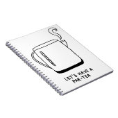 お茶を飲もう ノートブック (右側)