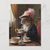 お茶を飲もう ポストカード (正面)