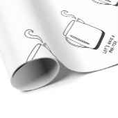 お茶を飲もう ラッピングペーパー (ロールコーナー)