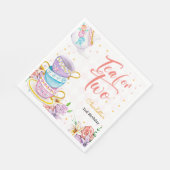 お茶を2つ、お茶の誕生日 スタンダードランチョンナプキン (角)