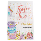 お茶を2つ、お茶の誕生日 ミディアムペーパーバッグ (裏面)