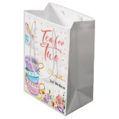 お茶を2つ、お茶の誕生日 ミディアムペーパーバッグ (裏面アングル)