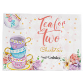 お茶を2つ、お茶の誕生日 ラージペーパーバッグ (裏面)