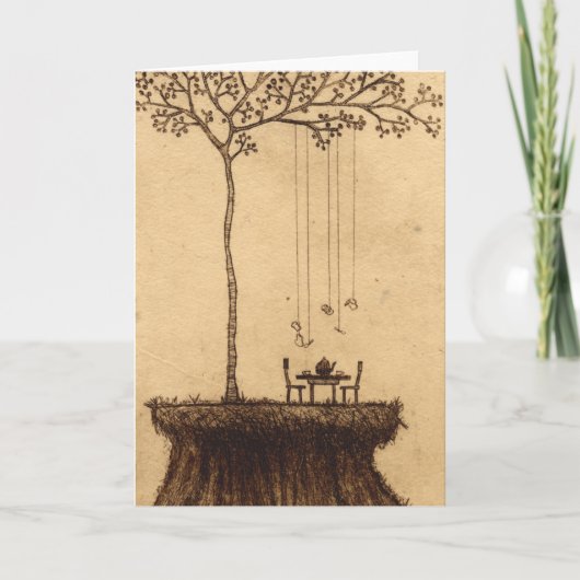 お茶を2人分 カード (正面)