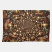 お茶エレガント文化 – ヴィンテージSamovars キッチンタオル (横)