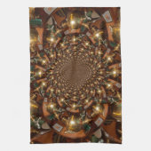 お茶エレガント文化 – ヴィンテージSamovars キッチンタオル (縦)