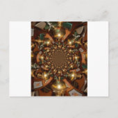 お茶エレガント文化 – ヴィンテージSamovars ポストカード (正面)